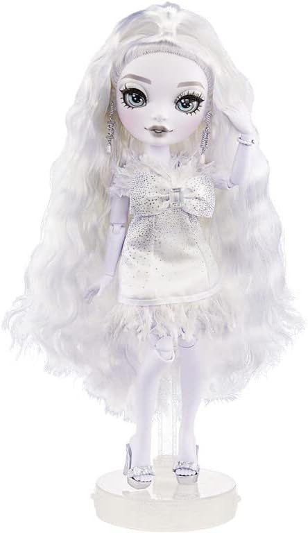 Greyscale Fashion Doll White Hair 2 Designer Outfits Articulated
