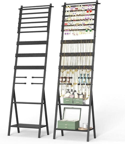 Black Large Jewellery Organizer Stand Necklace Earring Bracelet Holder