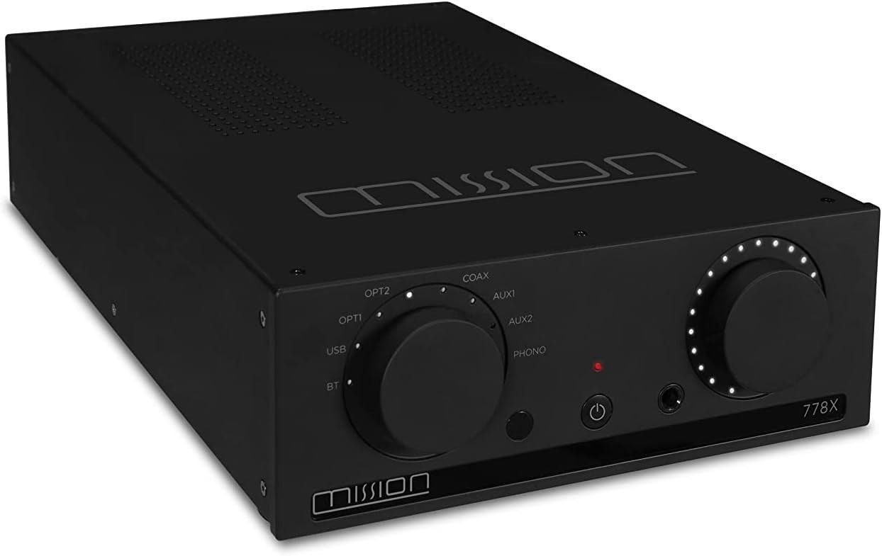 65W Integrated Amplifier Bluetooth Vinyl HiFi MM Phono Stage 778X