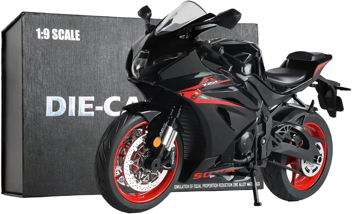 Mini 1:12 Die-Cast Motorcycle Model, No Assembly, Perfect Gift Collectible