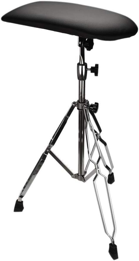 Tattoo Arm Rest Stand Adjustable Height Padded Arm Leg Support Tripod Base
