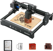 Laser Engraver Machine 2.5W Desktop CNC Engraving for Wood Leather Paper
