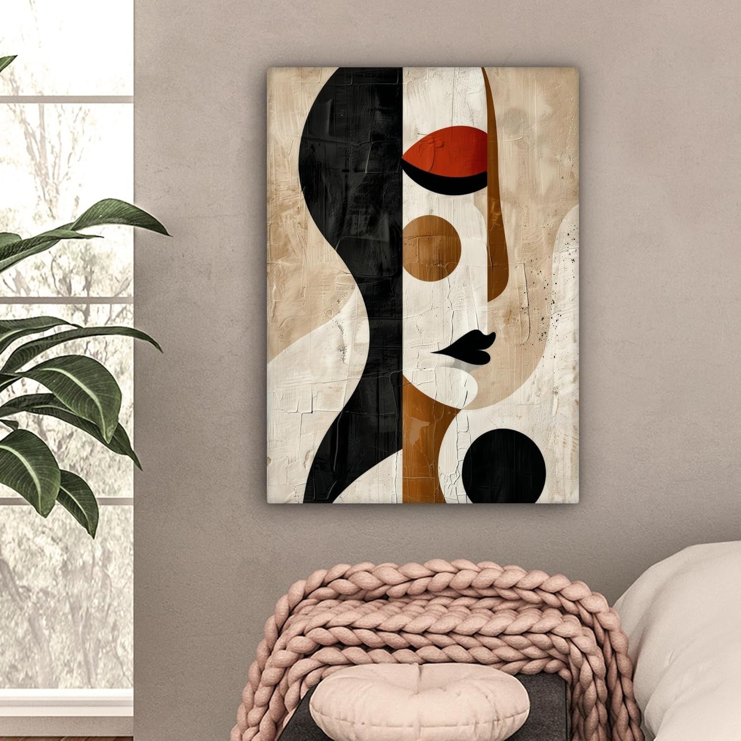 MuchoWow© Canvas Wall Art Work 20"x28" / 50x70 cm Room Decor Painting Wallfiller