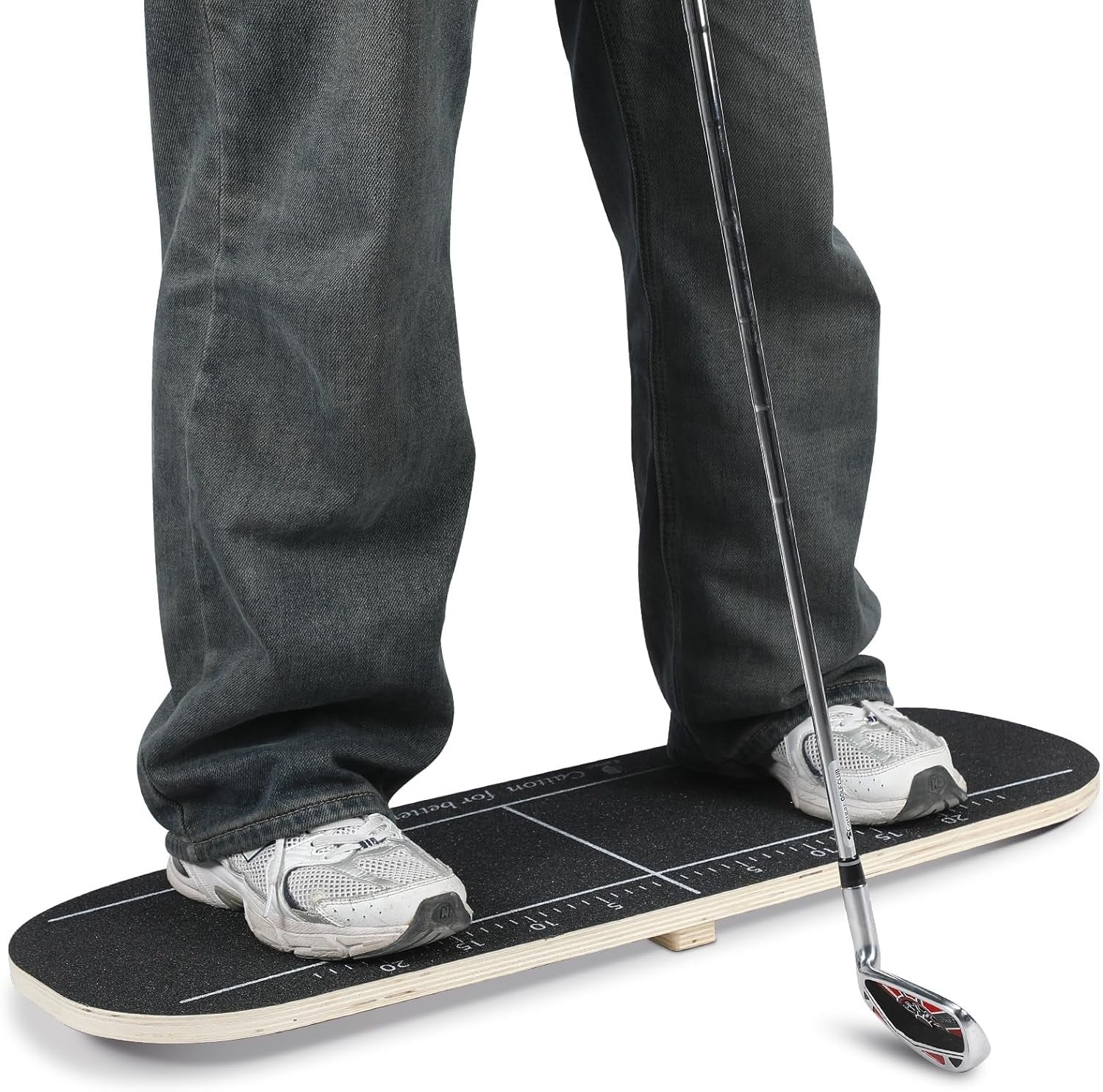 Golf Balance Board Swing Trainer Weight Shift Plate Aid