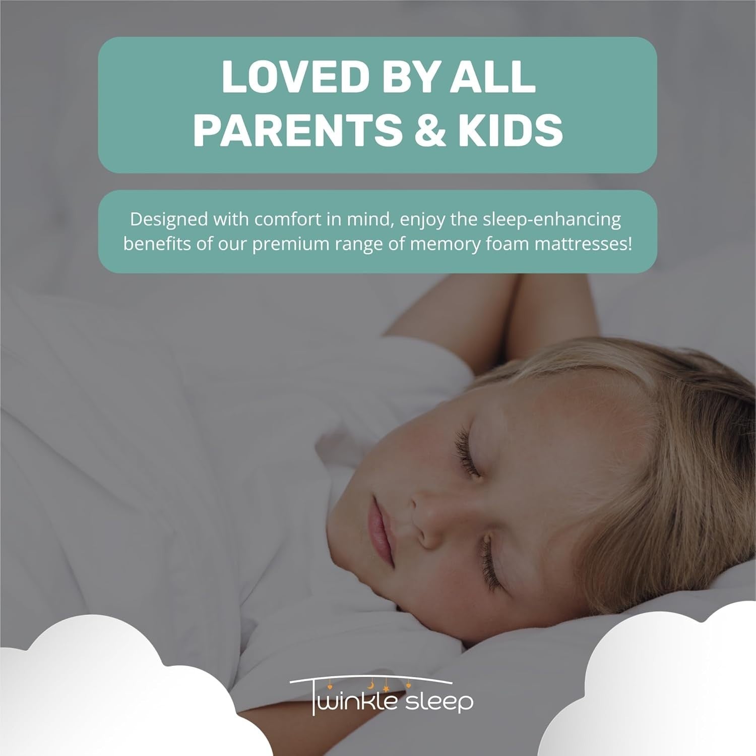 4FT6 Kids Memory Foam Mattress | 20cm Thick | Orthopaedic | UK Made