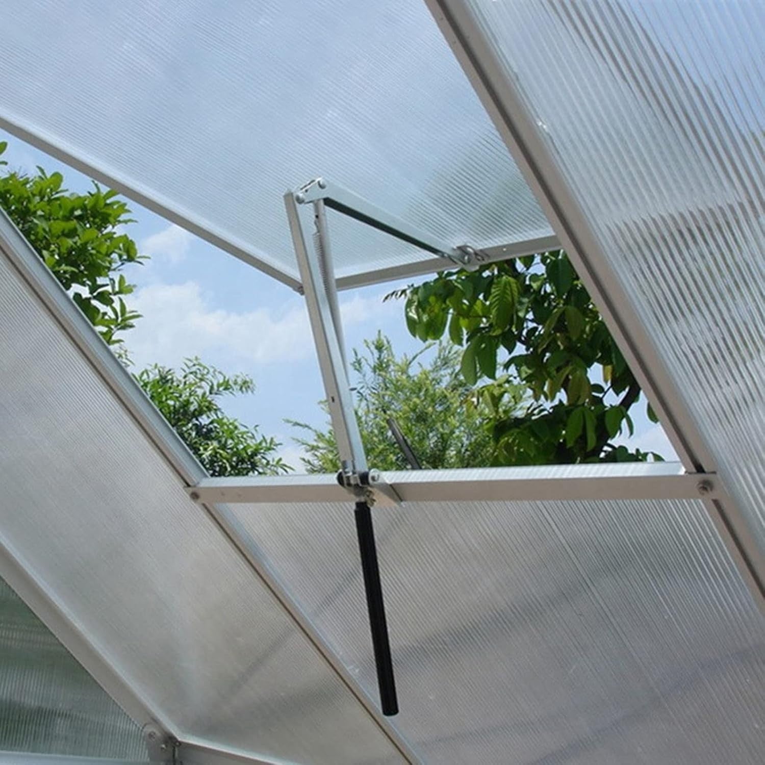 Automatic Solar Greenhouse Window Vent Opener Heat Temperature Control