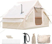 2-8 Person Inflatable Camping 4 Season Waterproof
