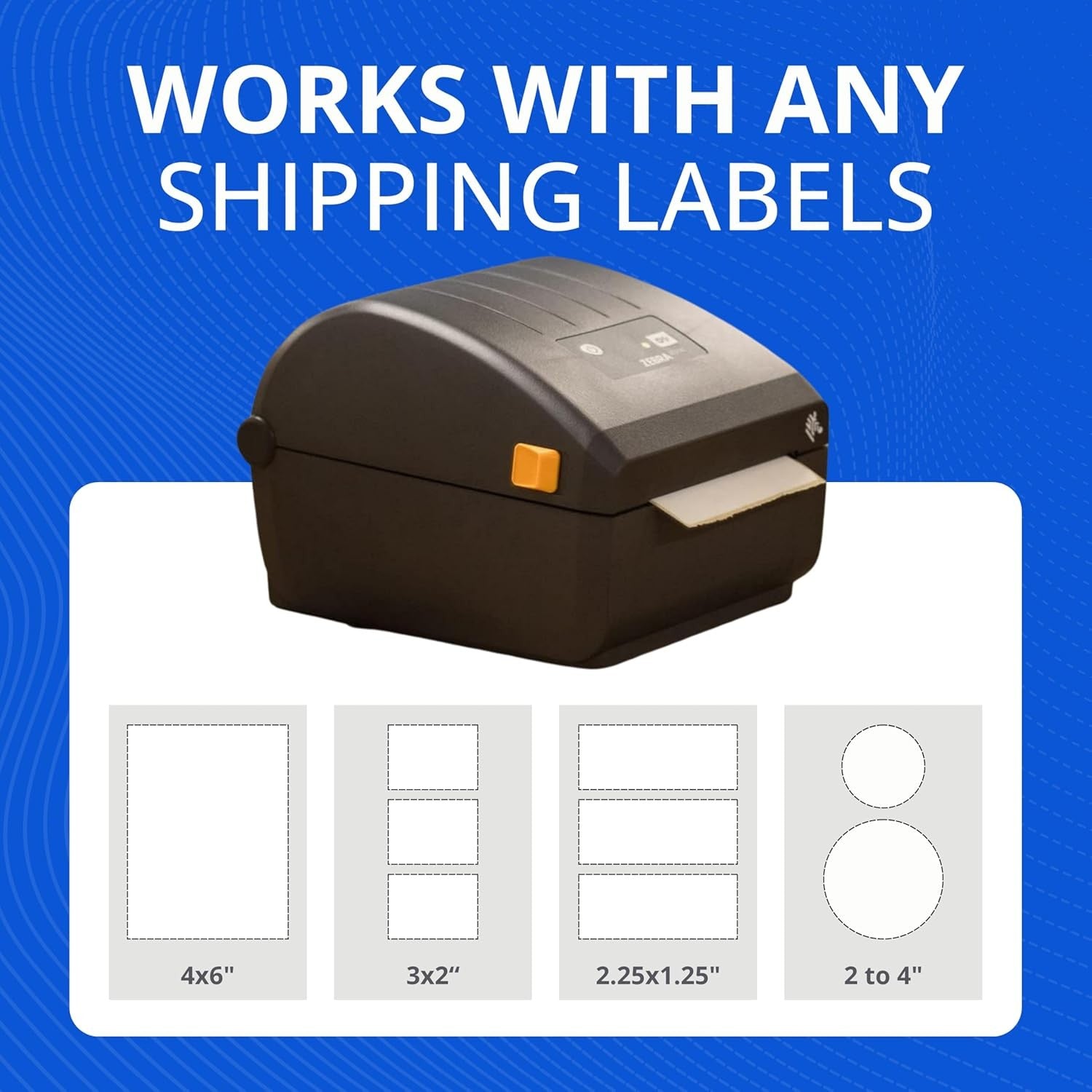 4” Direct Thermal Label Printer USB Desktop Logistics