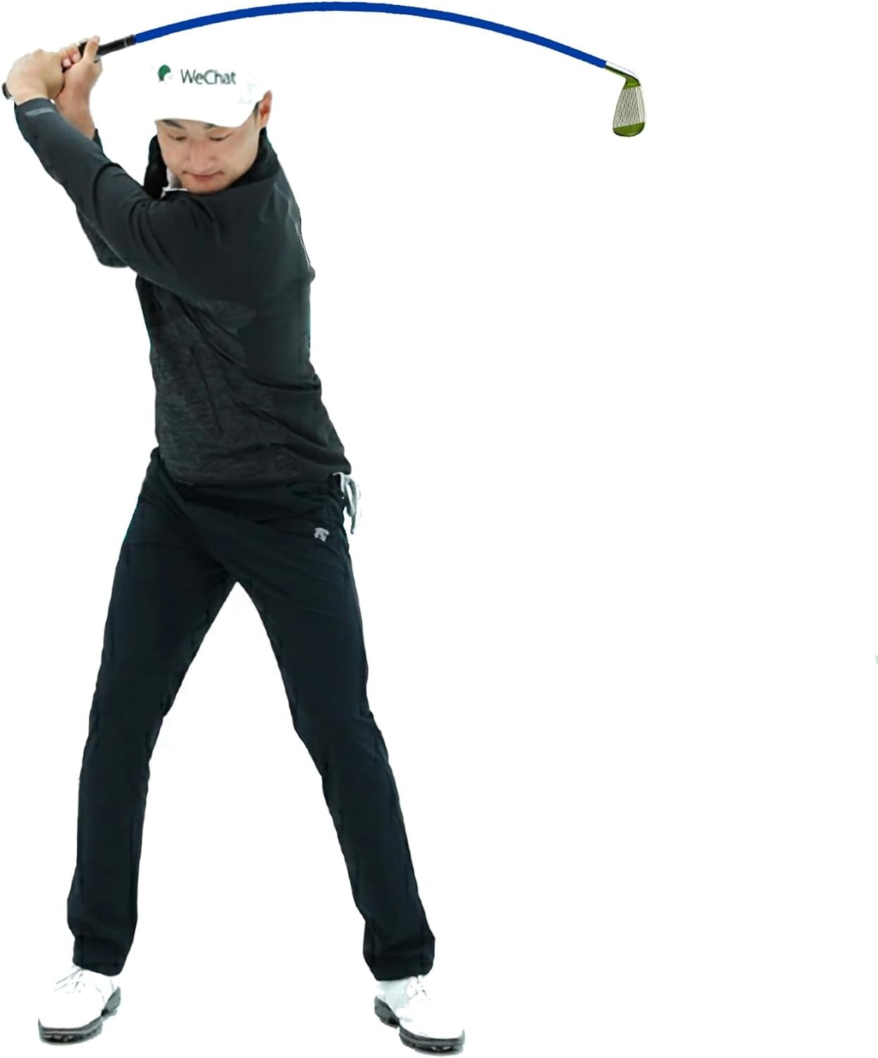 7 Iron Golf Swing Trainer Flexible Whip Tempo Aid