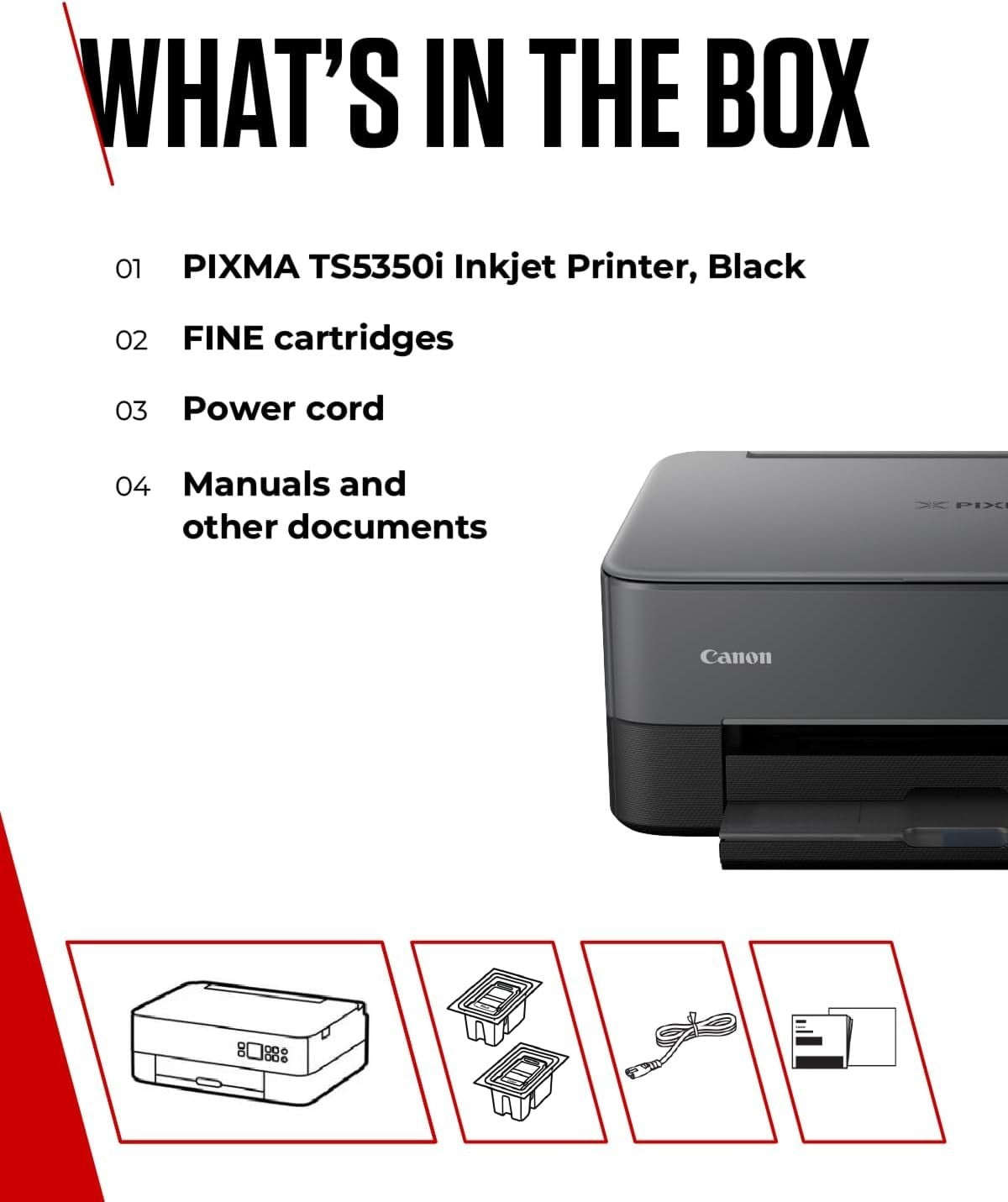 Wireless Colour Inkjet All-in-One Printer A4 Auto-Duplex OLED