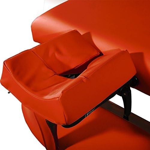 79cm Extra Wide Massage Table Memory Foam Portable Spa Beauty Couch Red