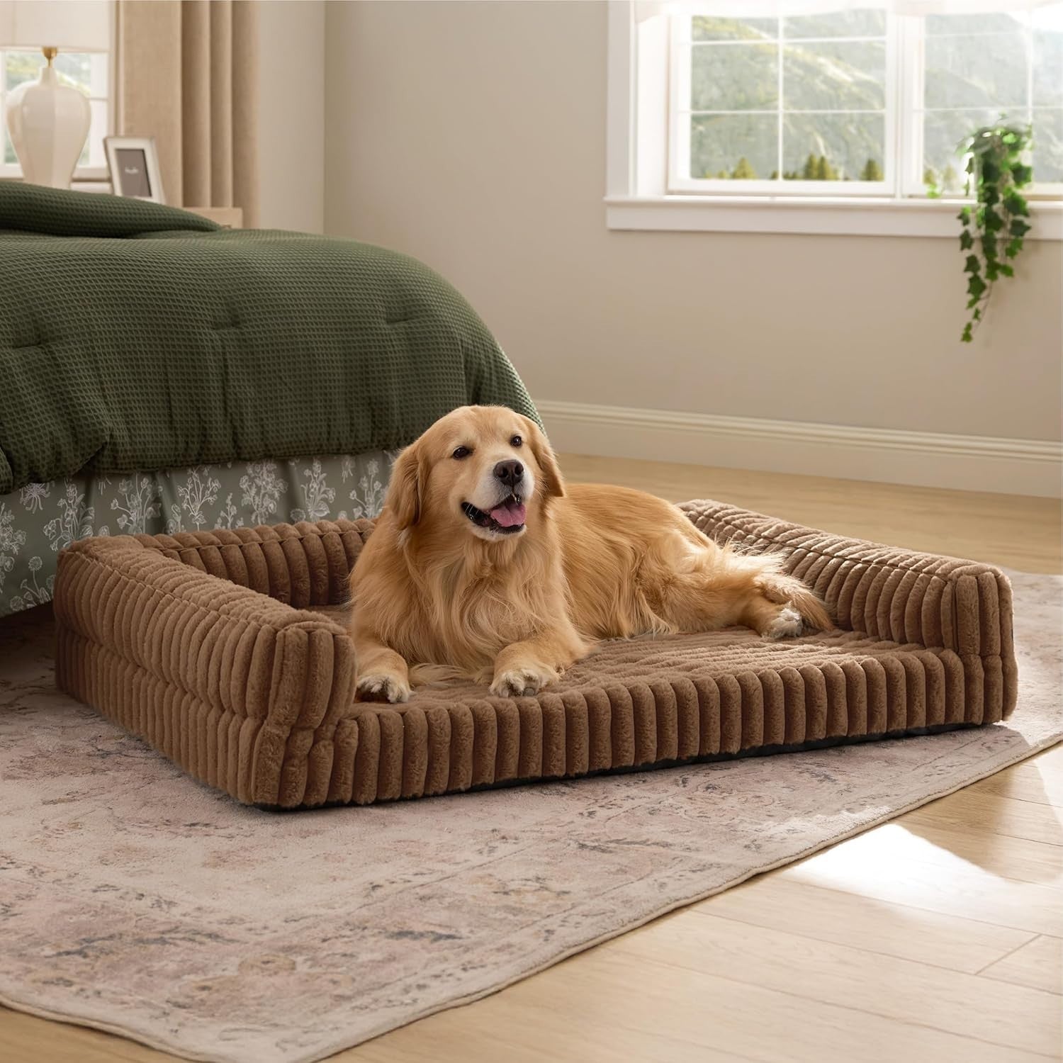 XXL Orthopedic Dog Sofa Bed 122x89x20cm Waterproof Memory Foam