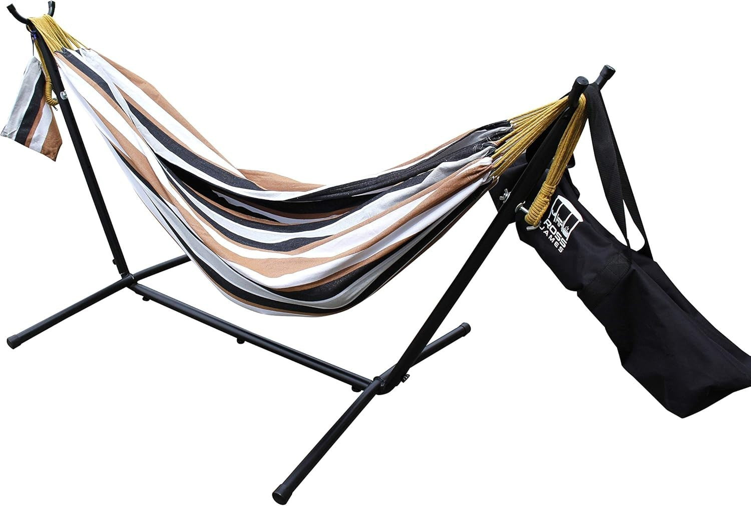 Heavy Duty Hammock with Stand 200kg Capacity Indoor Outdoor Garden Bed