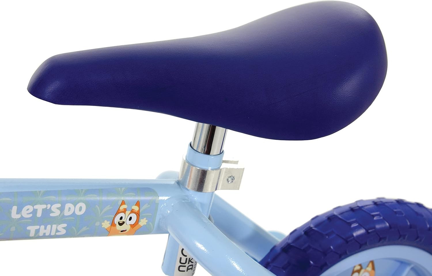 Kids 2 In 1 Balance Bike Training Bicycle Pedals Stabilisers Blue