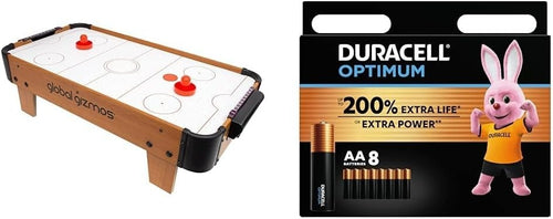Table Top Air Hockey Game Desktop Arcade Portable Battery Powered