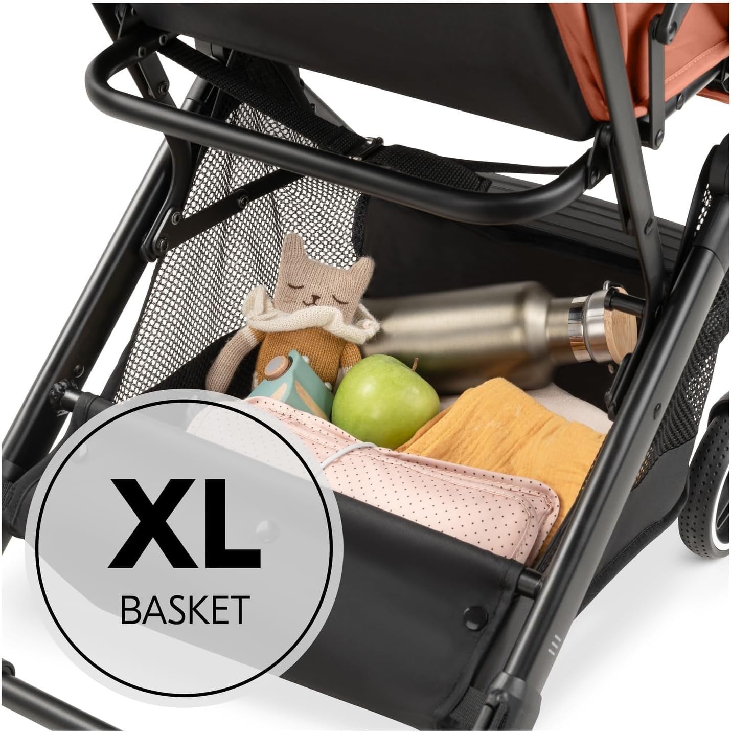Lightweight Travel Pushchair One Hand Fold Reclining 22kg UPF50+
