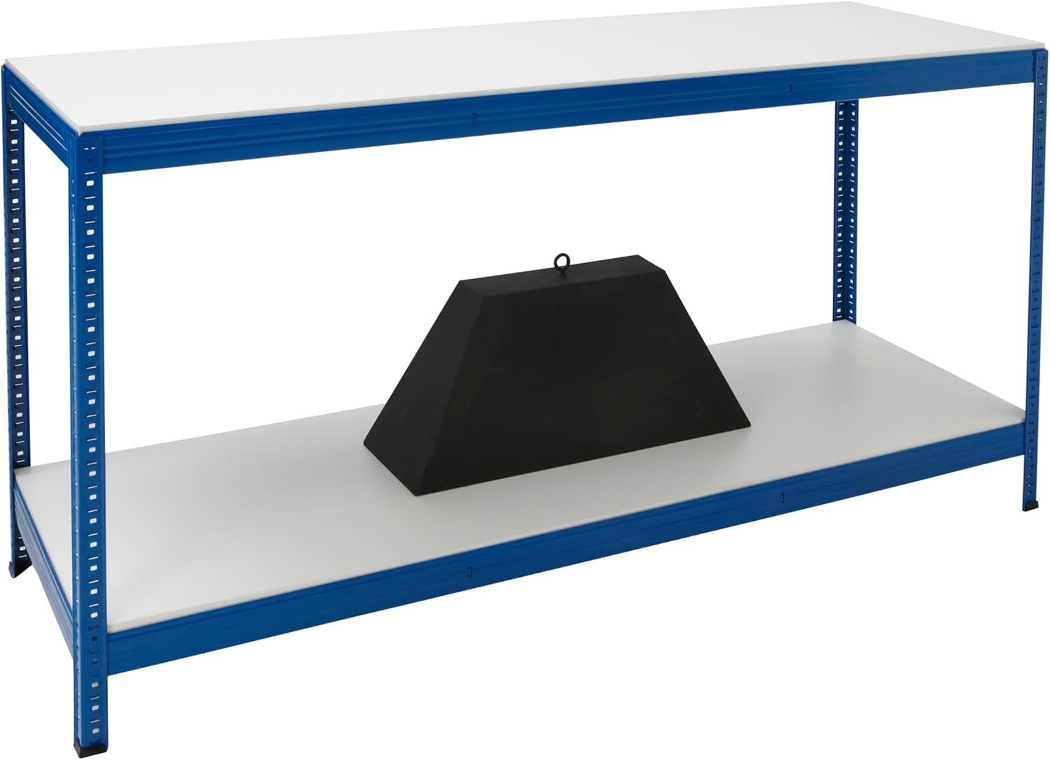 1400mm Industrial Workbench 300kg Load Chipboard Top with Adjustable Shelf