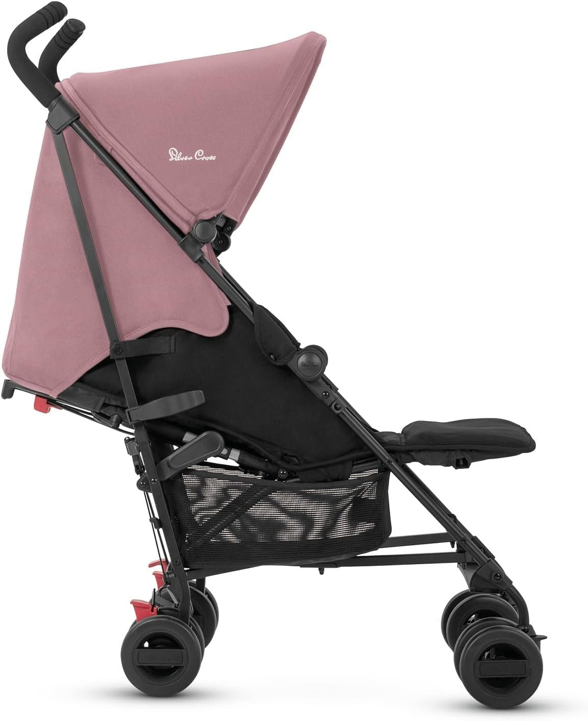 Lightweight Travel Pushchair with Stroller Bag Umbrella Fold Newborn–4Y Pink