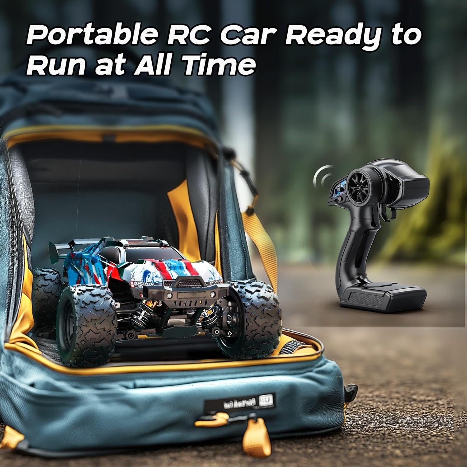 1:18 High-Speed 4x4 RC Car 40KM/H Off-Road Truck Adults Boys Dual Battery