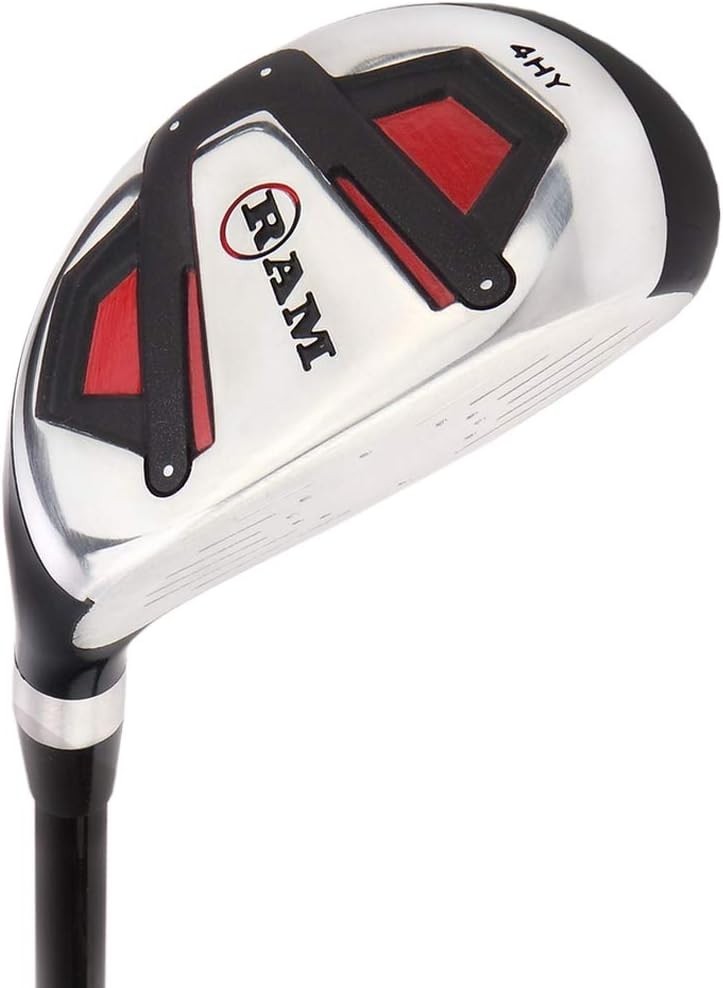 Mens Right Hand Golf Iron Set 6-7-8-9-PW + 24° 27° Hybrids Stiff Flex