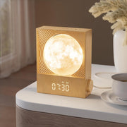 Sunrise Alarm Clock Moon Light Gentle Wake Up Night Lamp Heavy Sleepers