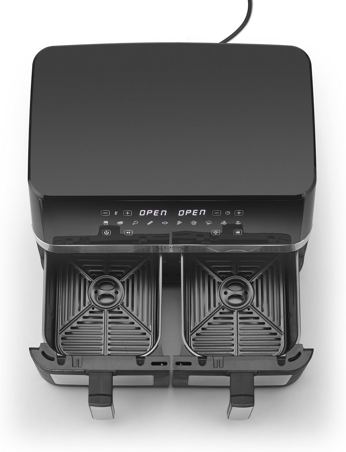 Dual Air Fryer & Mini Oven 14L | Twin 5.5L Baskets | 10 Presets | Fast Cooking
