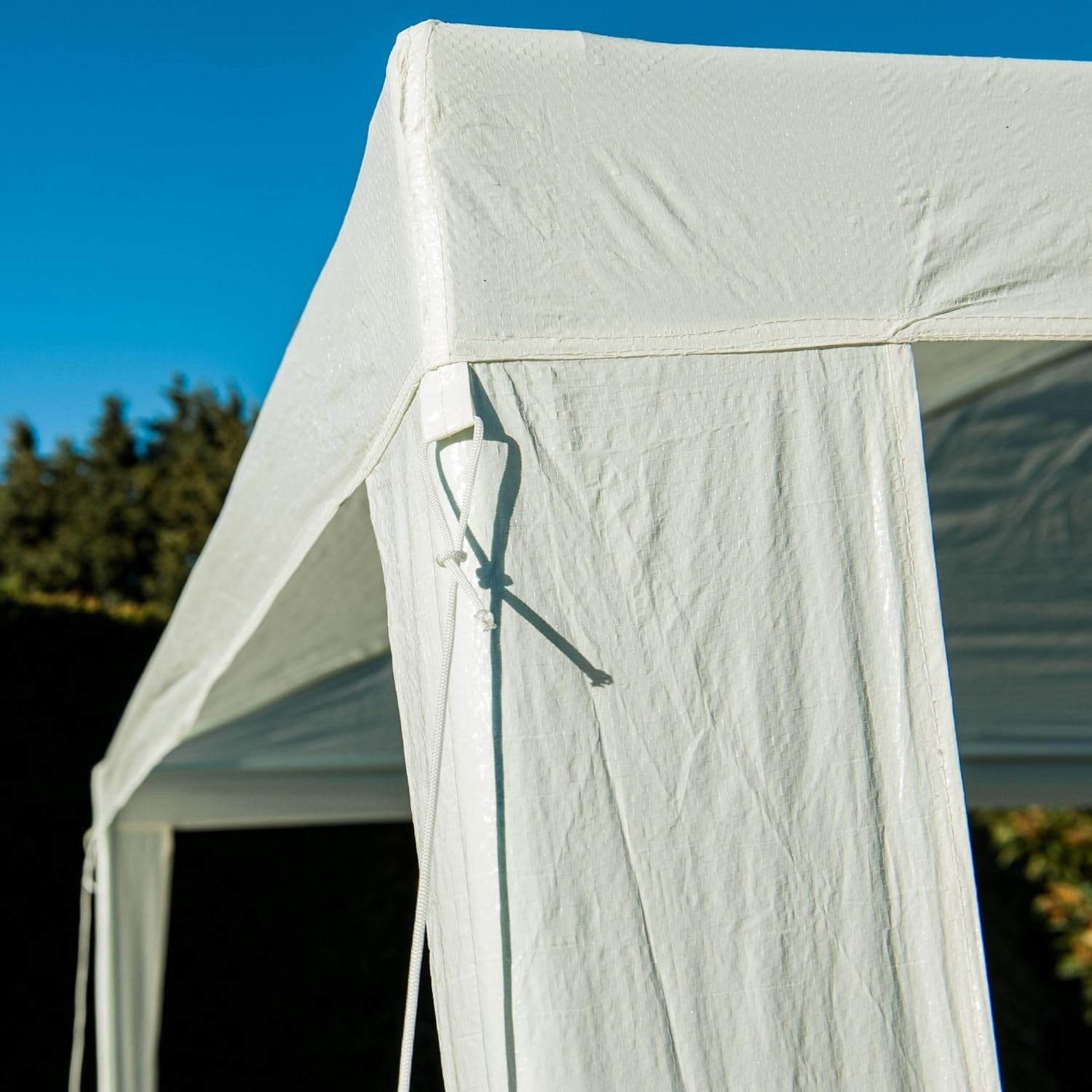 3x3m Garden Marquee Gazebo Waterproof Outdoor Reception Tent – Taupe