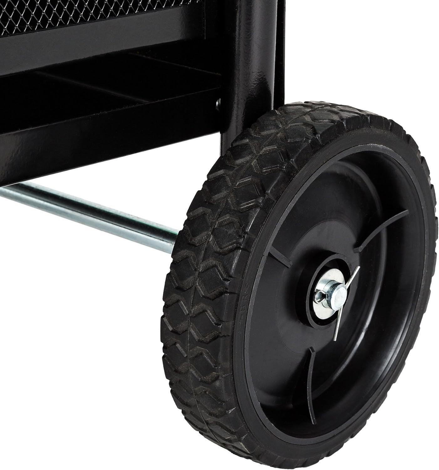 Heavy-Duty Firewood Cart Trolley with Wheels & Tools – Easy Log Transport