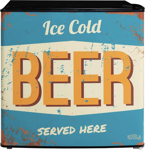 45L Mini Fridge Beer Design Countertop Drinks Cooler Adjustable Shelves