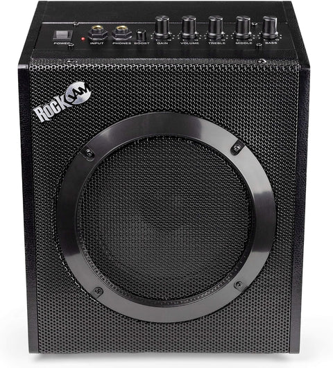 20W Electric Guitar Amp Overdrive Gain 3-Band EQ Headphone Output
