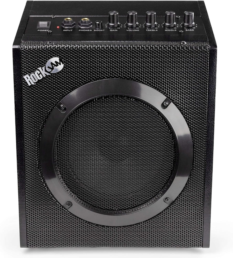 20W Electric Guitar Amp Overdrive Gain 3-Band EQ Headphone Output