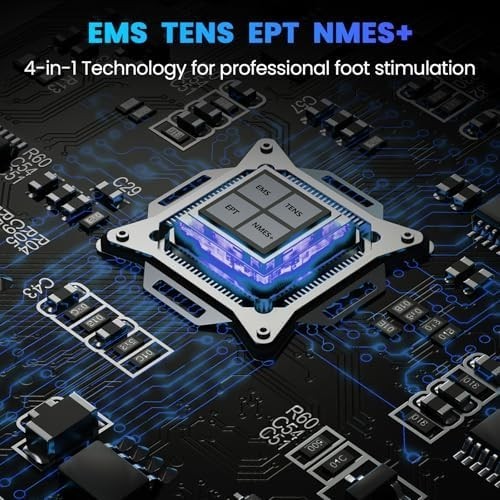 EMS TENS Foot Massager for Pain Circulation Neuropathy 99 Levels