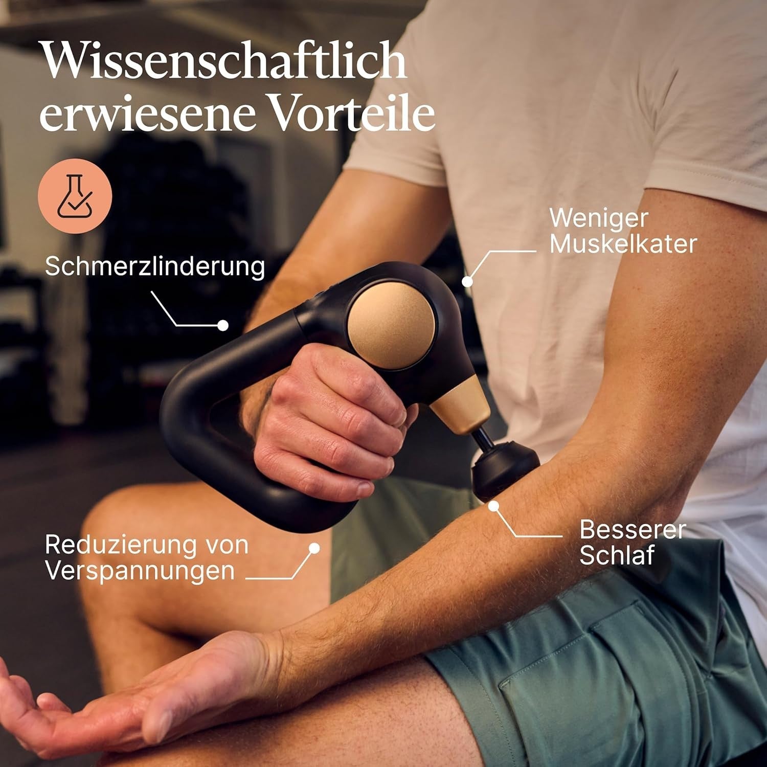 Quiet Relaxation Massage Gun Guided Stress Relief Muscle Recovery Sleep Aid