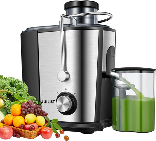 900W Centrifugal Juicer 3in Wide Chute Whole Fruit Low Noise Easy Clean