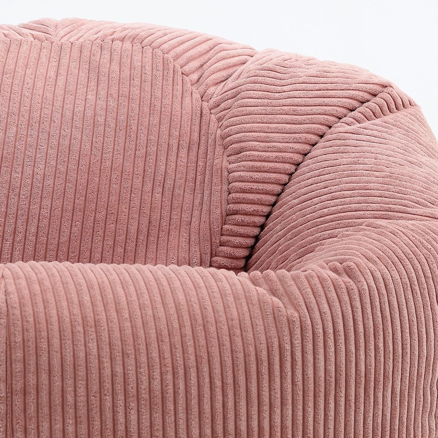 Large Cord Bean Bag Chair for Adults – Soft, Comfy, Durable – Perfect for Living