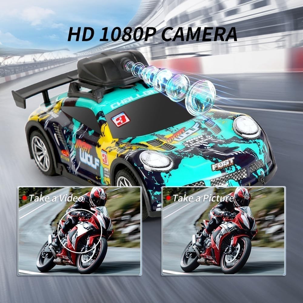 RC Car with HD Camera & App Control – 4WD Off-Road Remote Car for Kids & Adults