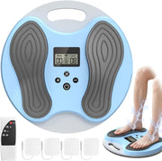 Rechargeable EMS & TENS Foot Circulation Massager for Legs & Pain Relief