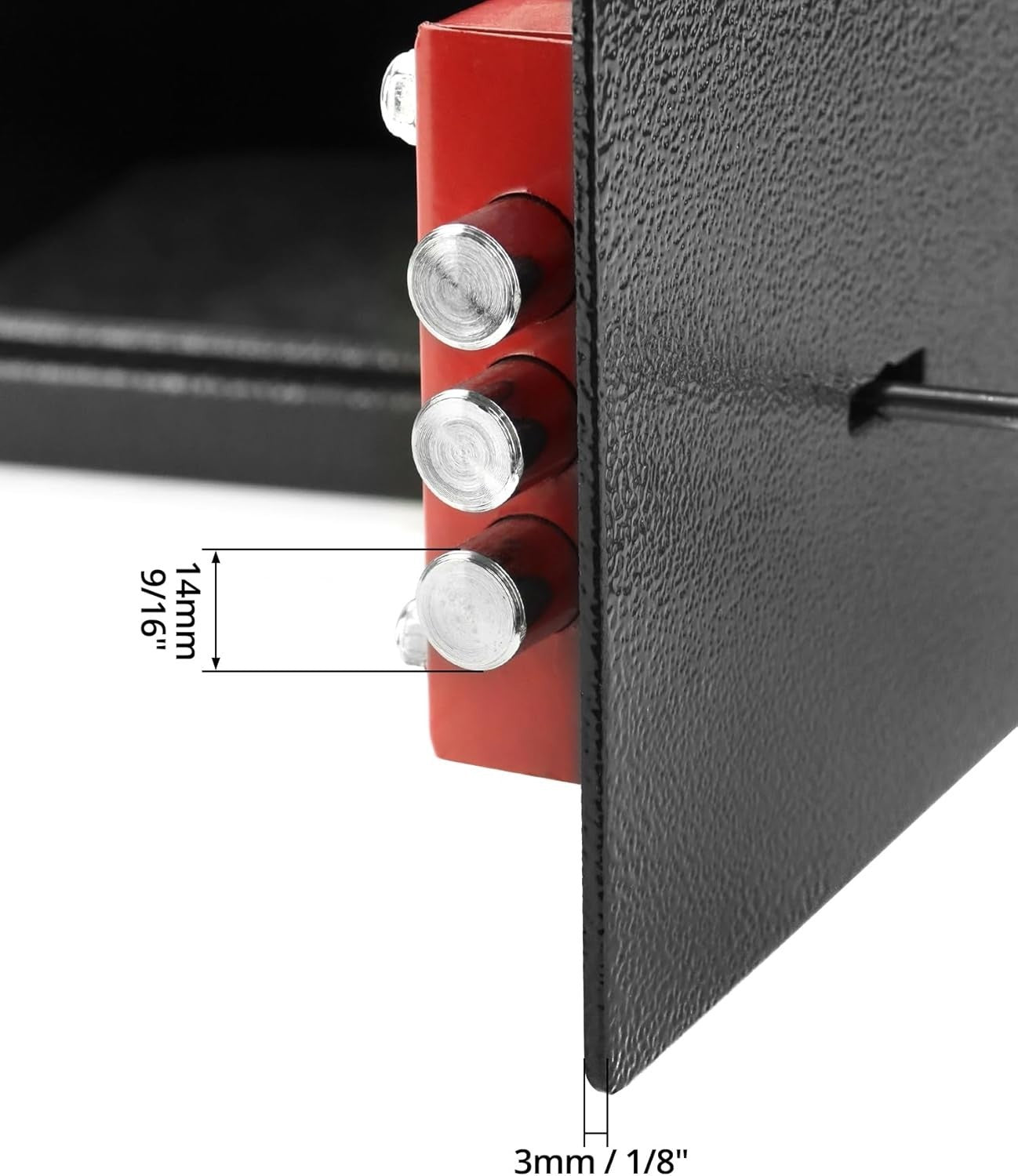Steel Safe Box Key Lock Security Cash Jewelry Document Storage Safe