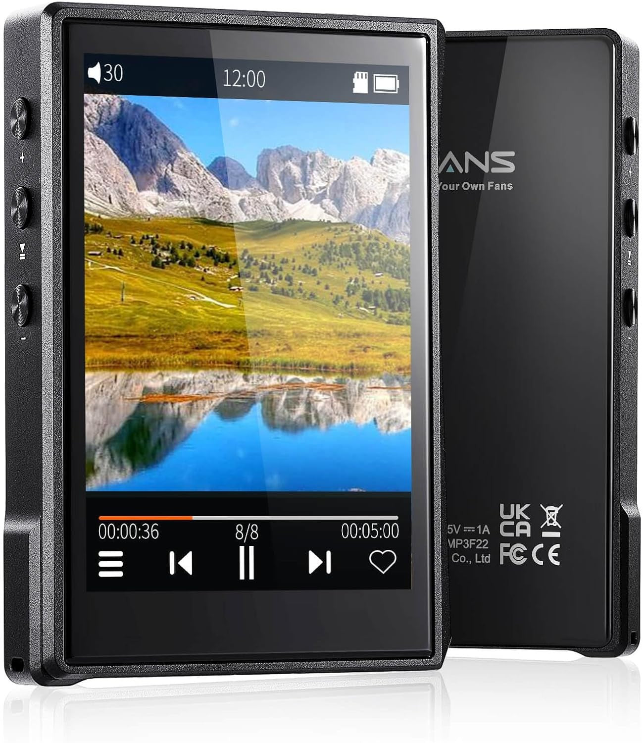HiFi MP3 Player Bluetooth Full Touch 32GB DSD 1TB