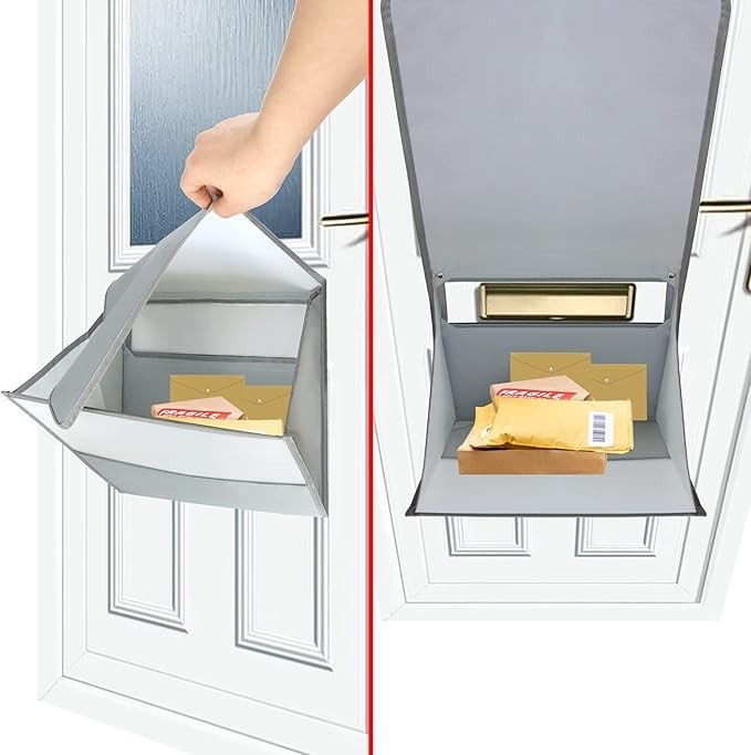 Letterbox Catcher for UPVC & Metal Doors – Lockable, Large, Easy Access