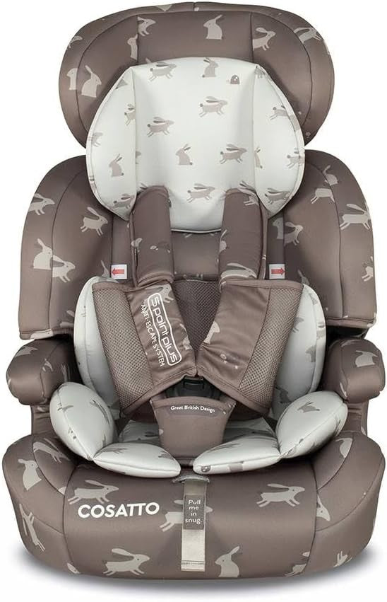Group 1 2 3 Booster Car Seat 9–36kg Forward Facing Side Impact Protection