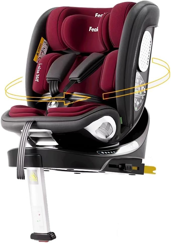 360° Swivel ISOFIX Child Car Seat R129 0+/1/2/3 Birth to 12 Years