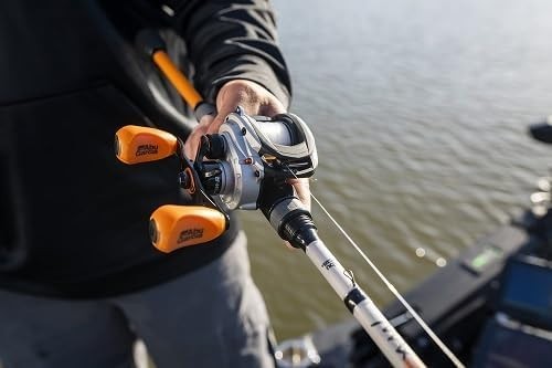 Low Profile Baitcast Reel 6.4:1 Gear Left Hand 15lb Drag