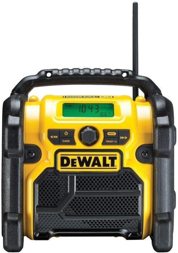 Jobsite DAB FM Digital Radio Portable USB 240V Compact Heavy-Duty