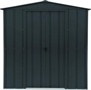 Duramax 6x4 Outdoor Metal Garden Shed Anthracite Weatherproof Storage