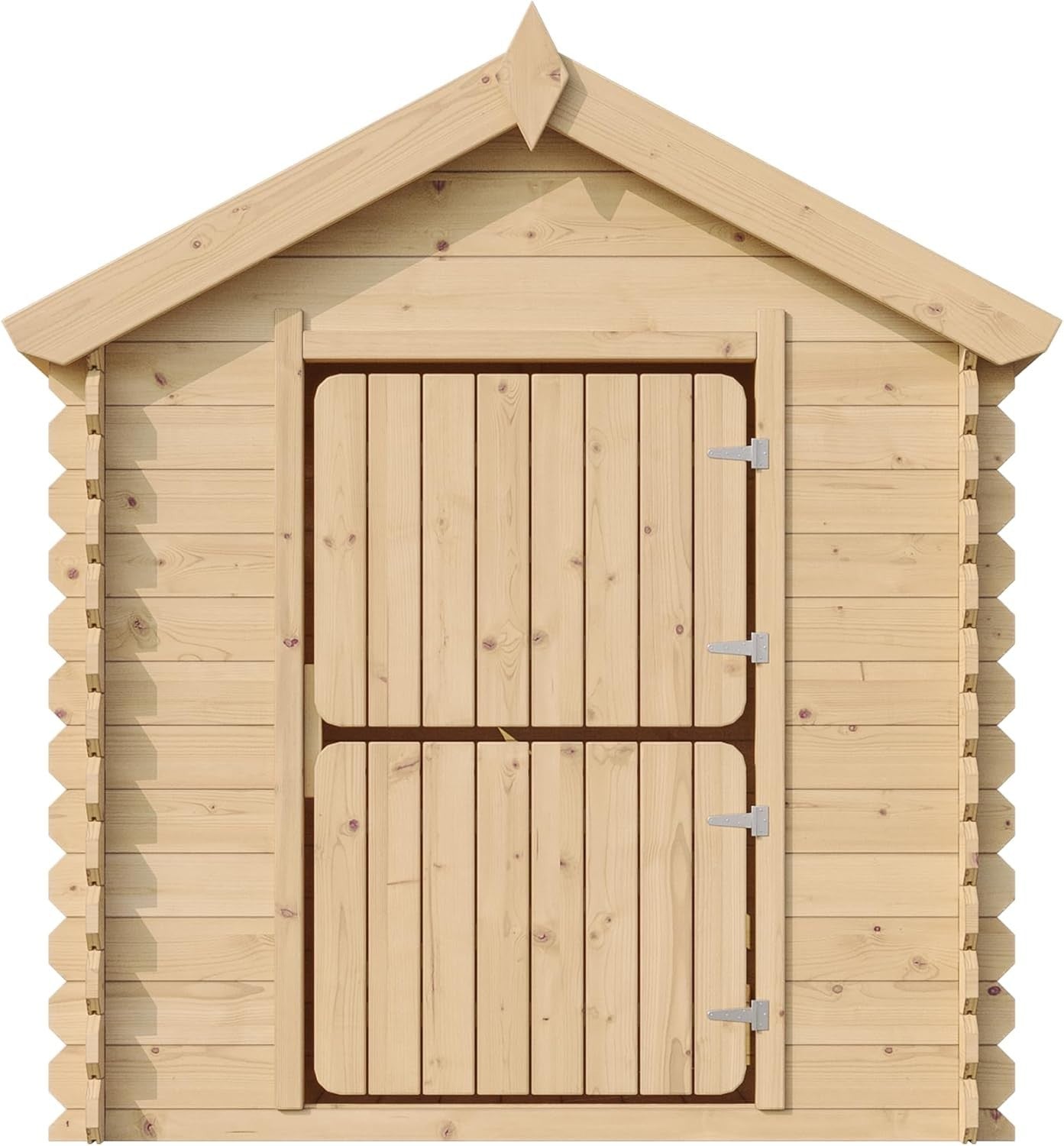 Solid Wood Garden Playhouse for Kids Outdoor Wendy House 19mm Panels
