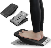 Adjustable Foot Massage Slant Board Black Reflexology Stretch Trainer