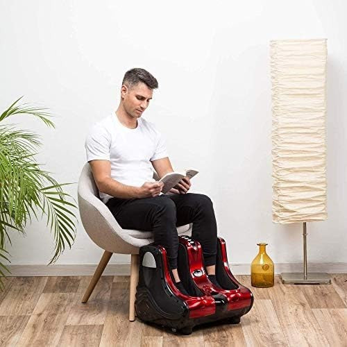 Foot & Leg Massager with Shiatsu, Kneading, Vibration & Pressure Therapy