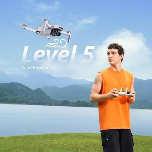 2.5K GPS Drone w/ Dual Battery 80Min Flight EIS 4KM Range Foldable Drone