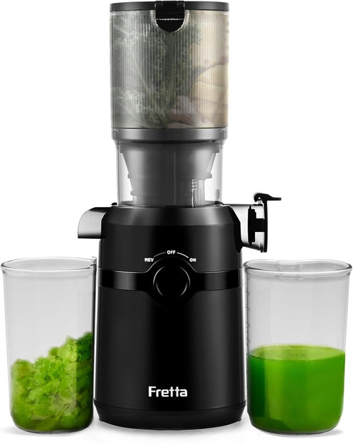 Cold Press Juicer 108mm Wide Chute 200W Slow Masticating BPA Free